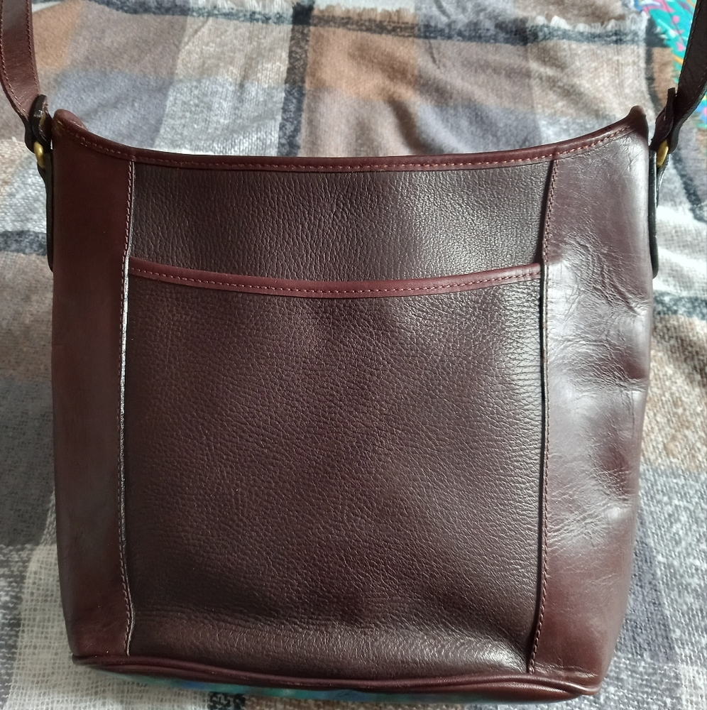 Bally Burgundy Leather Crossbody Bag - Picture 4 of 9